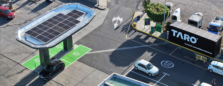 Instalación fotovoltaica aislada para carga de vehículos eléctricos - Gran Canaria, España